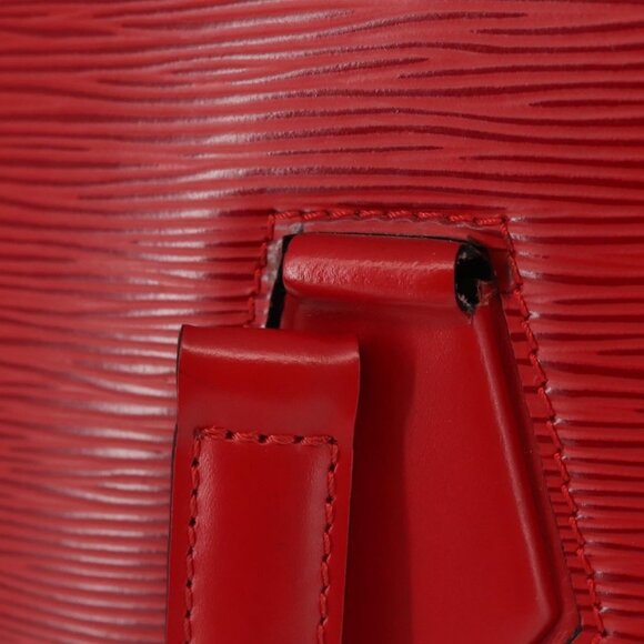 LOUIS VUITTON Epi Duplex Tote Bag Red M52427 LV Auth - Picture 11 of 16